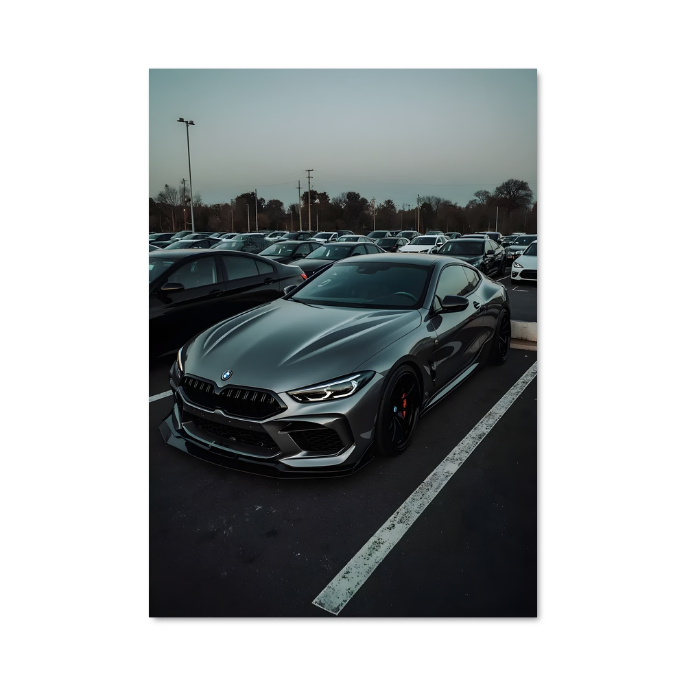 Poster BMW M8 Style